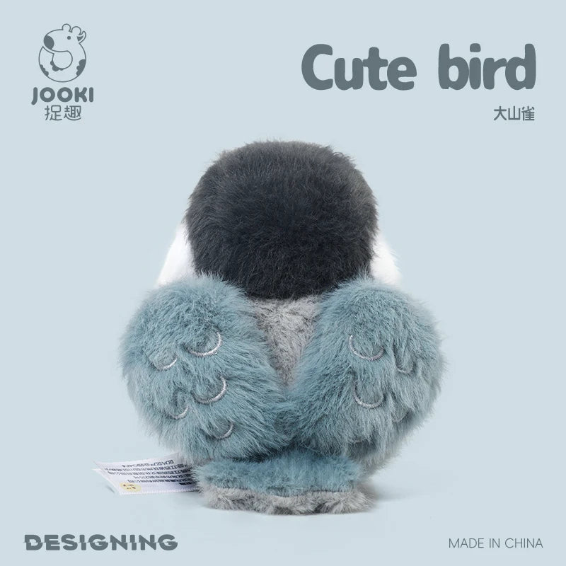 11cm Lifelike Mini Bird Plush Soft Toy – Kingfisher, Sparrow, Sunbird, Myna & More