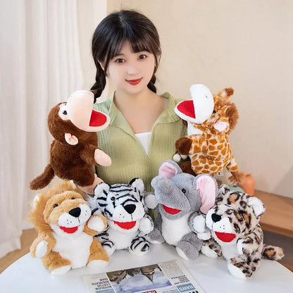25cm Animal Hand Puppet – Horse, Pig, Lion, Monkey, Fox & More Soft Puppets