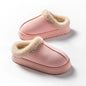Women’s Men’s Unisex Slippers - Fluffy Thick EVA Sole Anti-Slip Indoor Slippers Warm for Winter Autumn