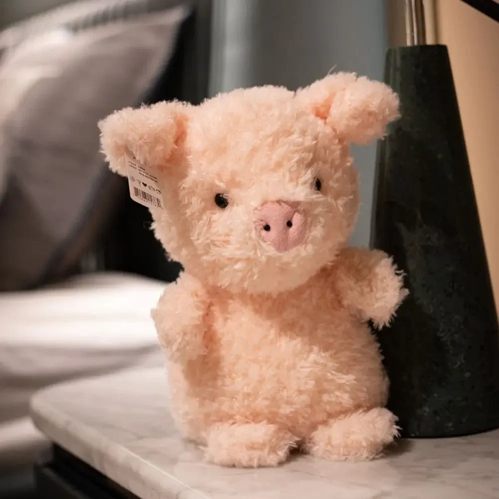 Soft Cute Animal Plush Toys – Fox, Owl, Pig, Lamb, Chick, Duck & More - Stuffed Animals (Multiple Variations)