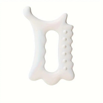 Ergonomic Handheld Massage Tool – Versatile Gua Sha Handheld Plastic Massager Tool for Face & Body