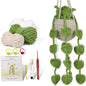 Crochet Hanging Plant Kit for Beginners – Includes Yarn, Tools & Video Tutorial