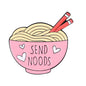 Funny Sarcastic Quotes Text Enamel Pin Badges Limited Edition Don’t Quit Dramatic Send Noods