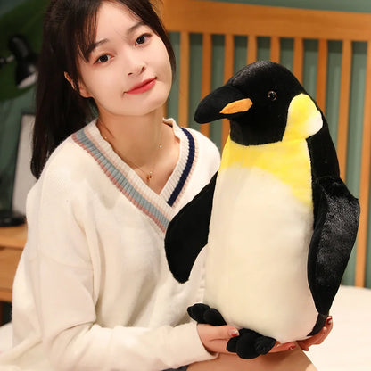 17-45cm Large Realistic Penguin Bird Plush Soft Toy