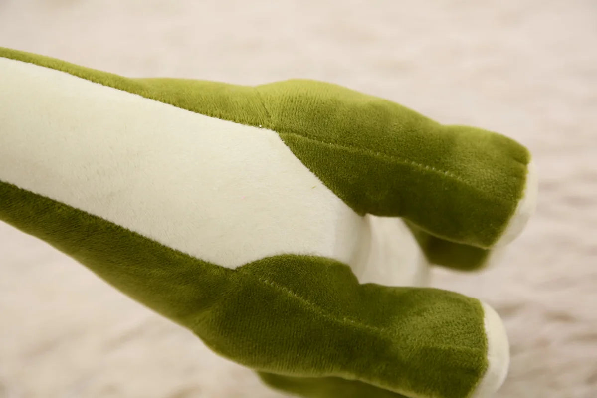 50cm or 80cm Long-Neck Dinosaur Plush Soft Toy – Pink, Green, Blue Brachiosaurus