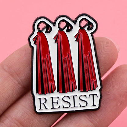 Women's Rights Feminism Feminist Enamel Pin Badge Handmaid Brooch Lapel Backpack Accessories