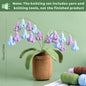 Moth Orchid or Bluebell Crochet Kit – All-in-One Beginner Crochet Flower DIY Kit