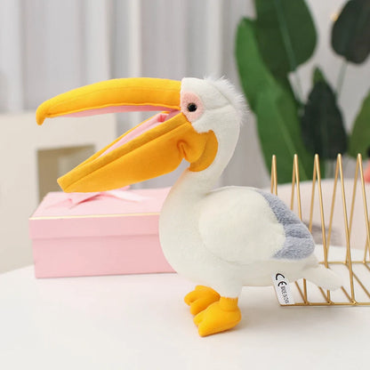 40cm Flamingo or 30cm Pelican Plush Toy – Soft Bird Stuffed Toys