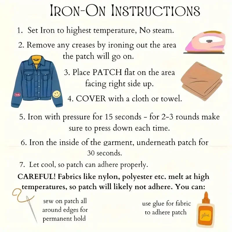 Colourful Skull Moth Embroidered Patch – Iron-On or Sew-On Fabric Badge