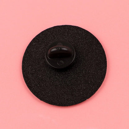 The Horrors Persist But So Do I Funny Hamster Enamel Brooch Lapel Pin Badge Novelty Gift