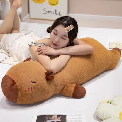 Giant Large Capybara Plush 60-100cm – Cute Capybara Soft Toy Pillow