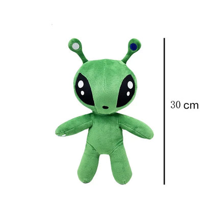 30cm Green Alien Plush – Classic UFO-Style Alien Soft Toy Gift