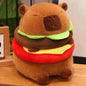 Cute Capybara Plush Toy with Swimming Swim Ring Float -  Frog, Duck, Bunny, Strawberry, Bread / Toast, Pig, Unicorn
