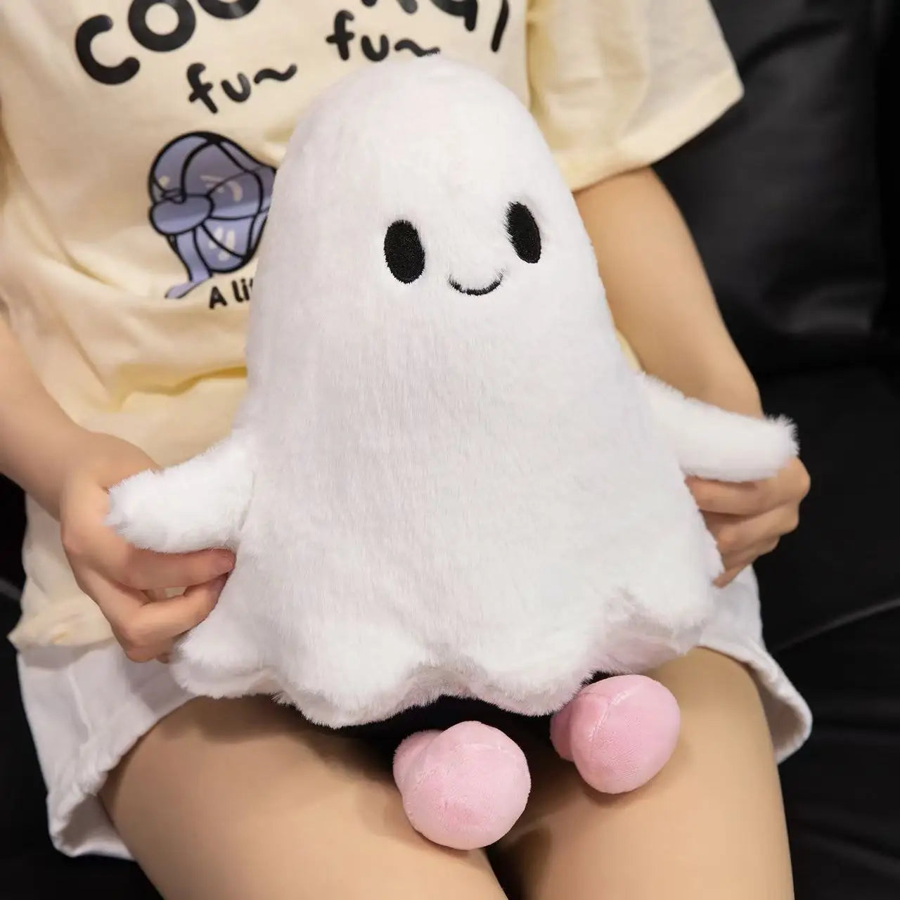 18-30cm Large Ghost Pumpkin Halloween Plush Soft Toy Smiling