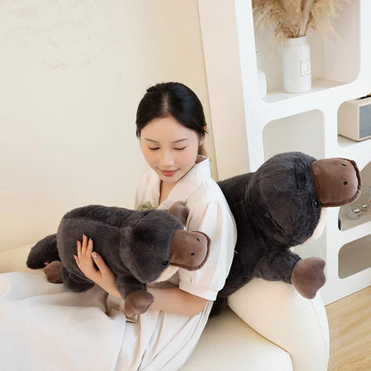 Large Giant Platypus Plush Toy – Soft Stuffed Animal Pillow in 68cm or 100cm - Wildlife Animal Soft Toy