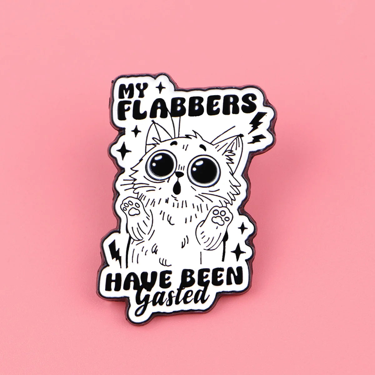 Cat Frog Duck Toad Enamel Pin Badge Cute Funny Quotes Brooch Hold On Partner Am I The Drama
