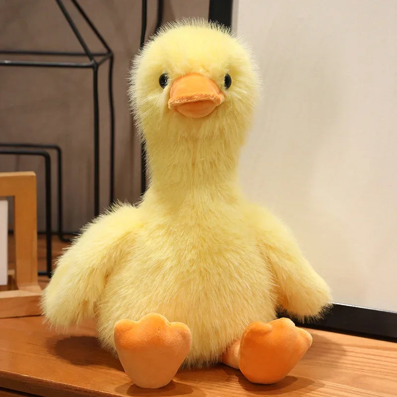 34/45cm Large Cute Duck Plush Toy in Yellow, Pink, White or Black - Stuffed Animal Soft Toy Gift