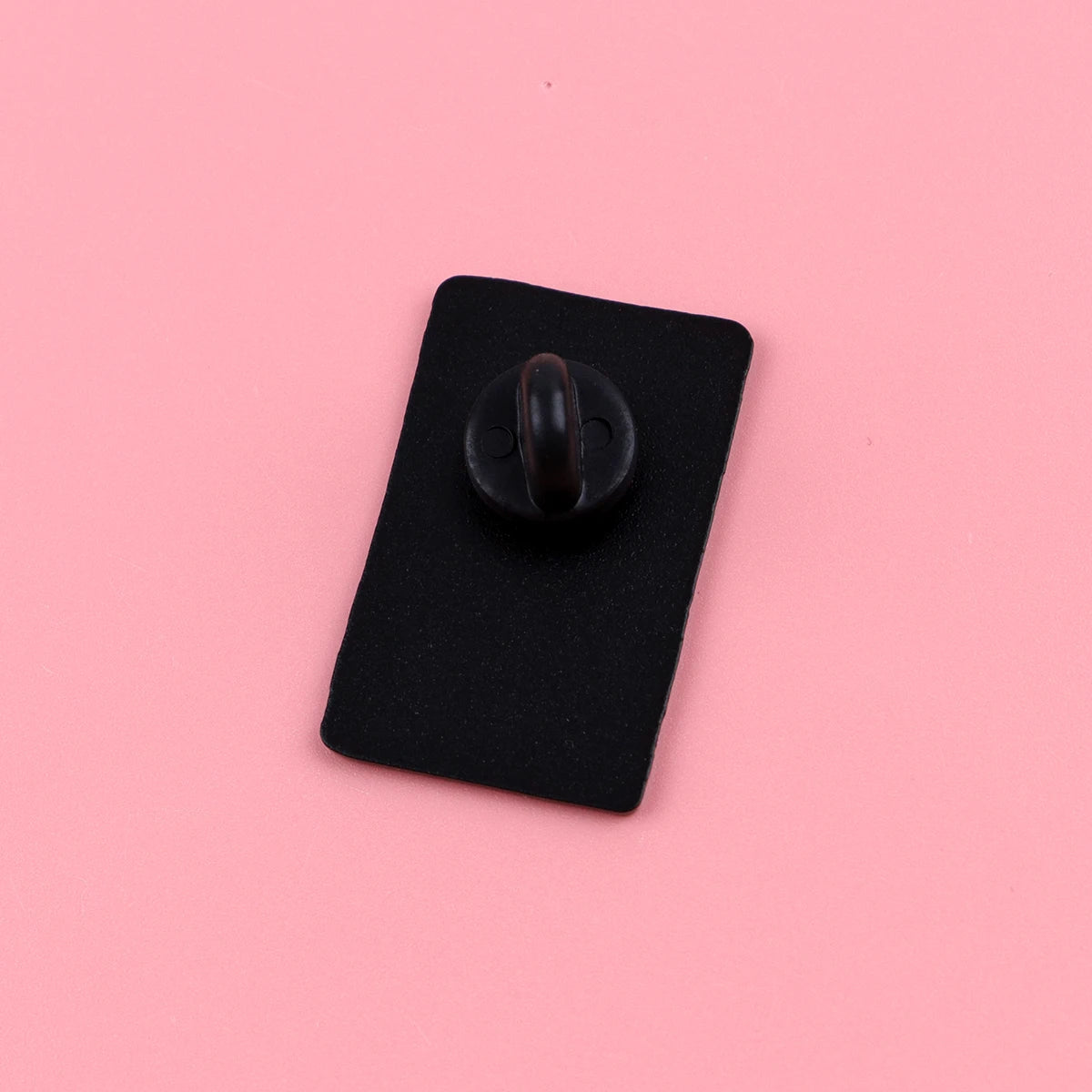Black Cat Death Tarot Card Style Enamel Pin Badge Brooch