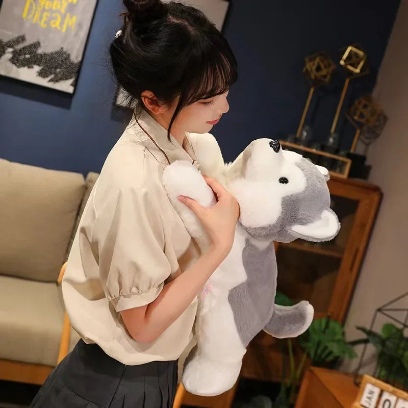 30/40/50cm Cute Dog Puppy Husky Wolf Plush Soft Toy