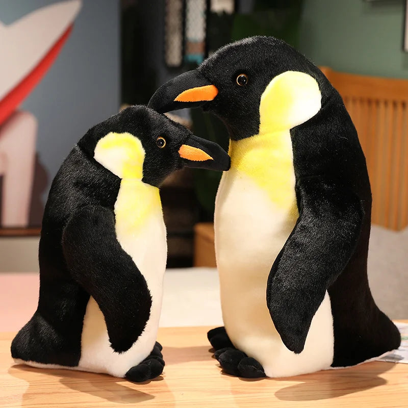 17-45cm Large Realistic Penguin Bird Plush Soft Toy