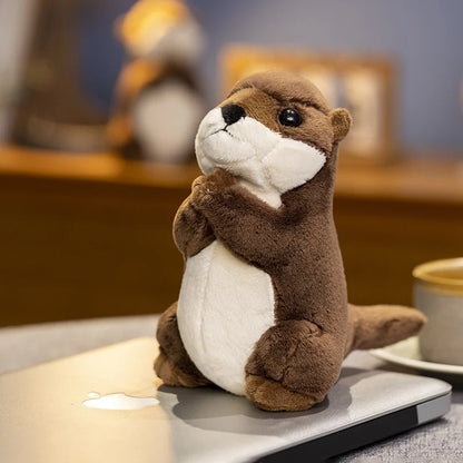 19cm Cute Brown Otter Plush Soft Toy