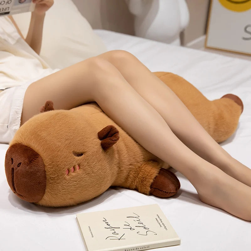 Giant Large Capybara Plush 60-100cm – Cute Capybara Soft Toy Pillow