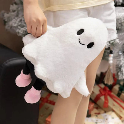 18-30cm Large Ghost Pumpkin Halloween Plush Soft Toy Smiling