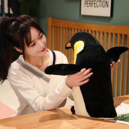 17-45cm Large Realistic Penguin Bird Plush Soft Toy