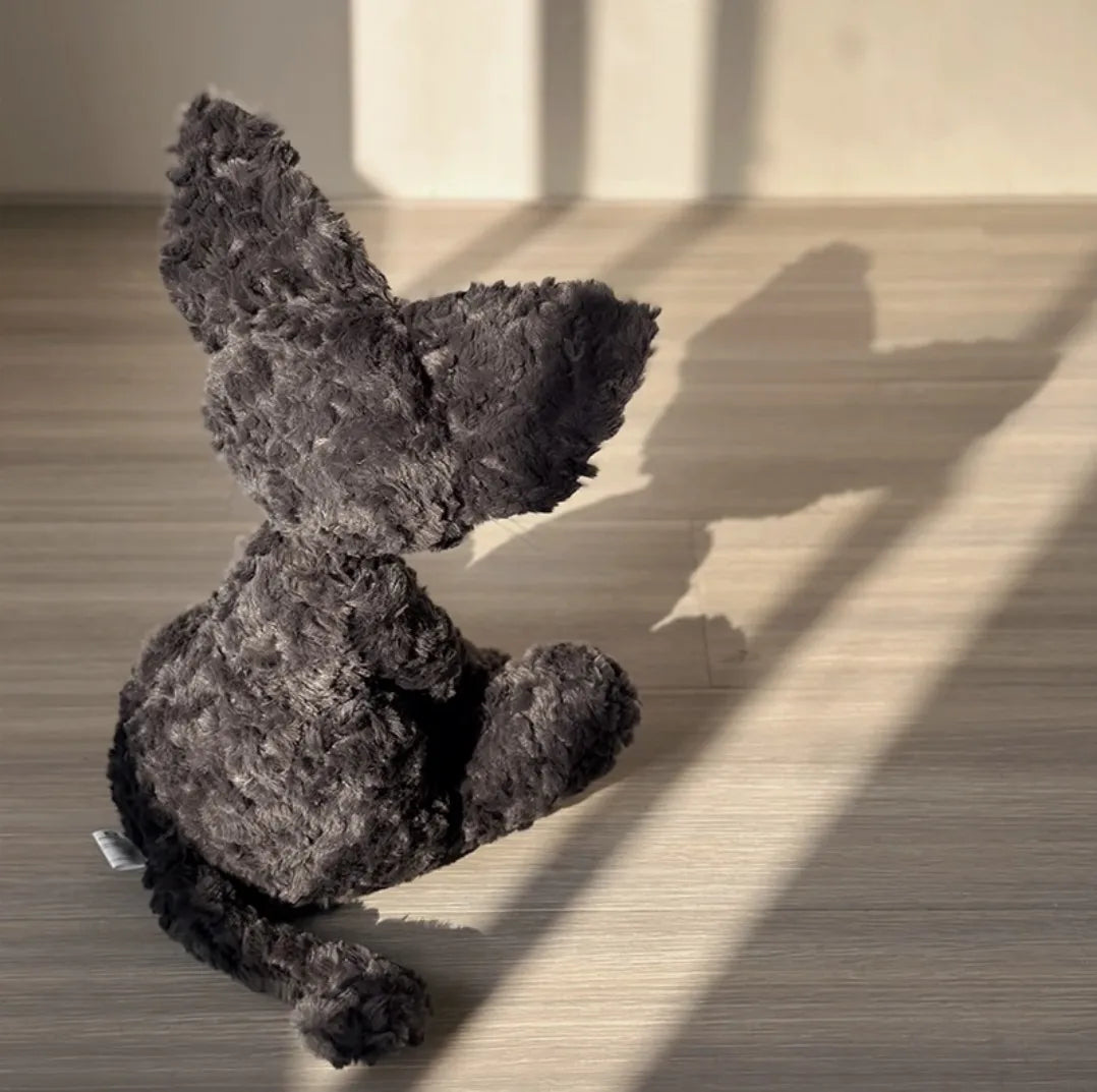 30/40cm Large Cat Plush – Black White Cute Cat Kitten Soft Toy