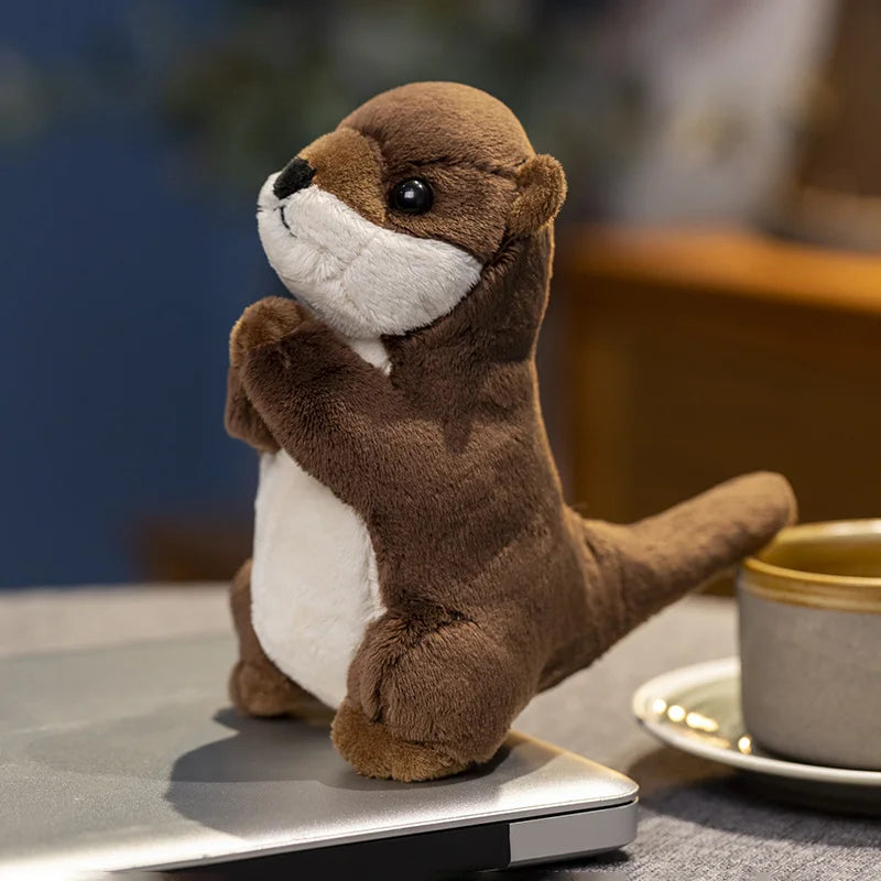 19cm Cute Brown Otter Plush Soft Toy
