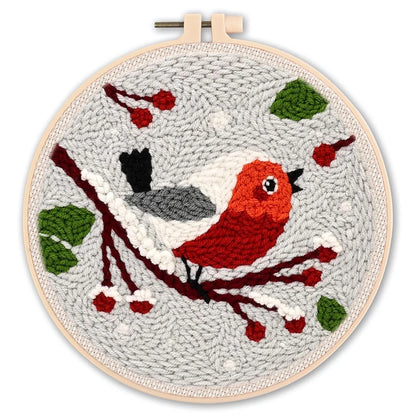 DIY 20cm Punch Needle Beginner Set Kit – Animal Designs Craft Embroidery