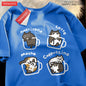 Cat Coffee T-Shirt – Cute Mocha Latte Graphic Tee for Men & Women | Summer Loose Fit Cotton