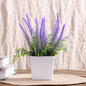 Artificial Lavender Potted Plant – Realistic Faux Flower for Home & Office Décor