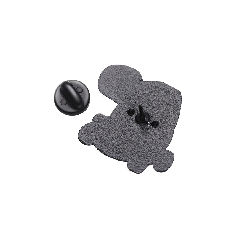 Honking Goose Driving Toy Car Enamel Pin Badge Funny Brooch Cute Lapel Clothes Backpack Accessories