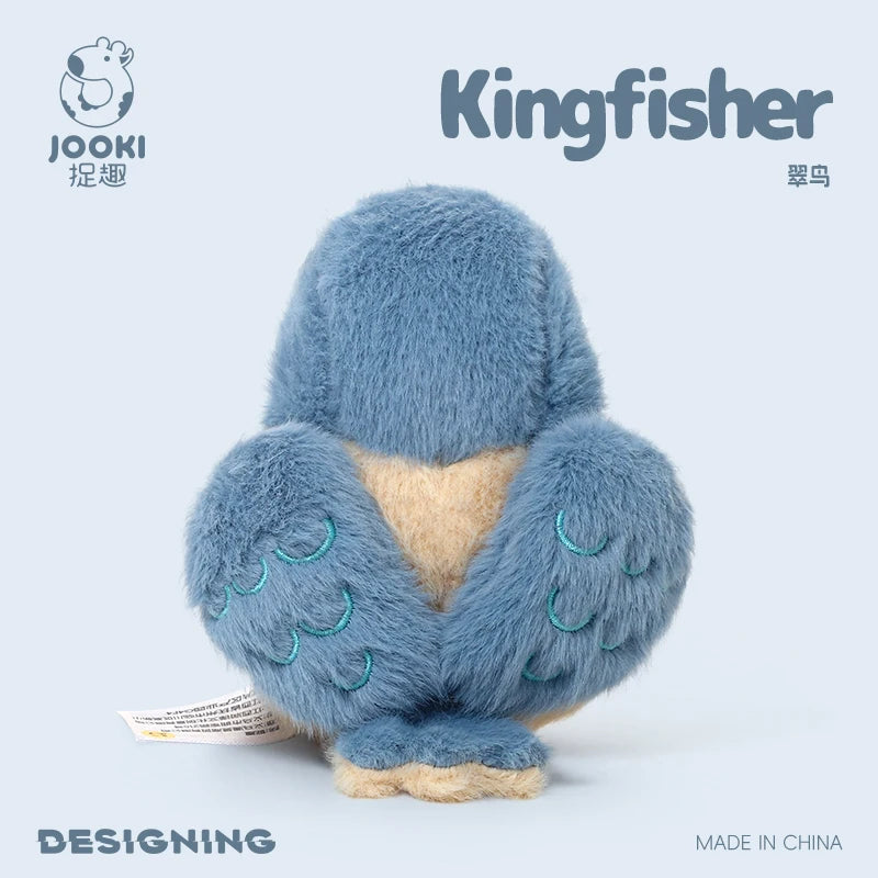 11cm Lifelike Mini Bird Plush Soft Toy – Kingfisher, Sparrow, Sunbird, Myna & More