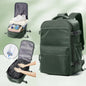 Expandable Vacuum Travel Luggage Backpack – Large Capacity Laptop Bag Men Women - Comes With Pump - Airback Smart Compression Backpack