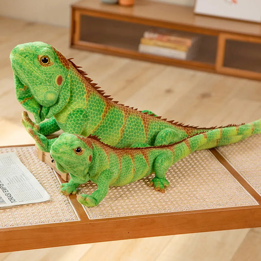 65cm Large Realistic Bearded Dragon Lizard Reptile Plush Soft Toy Poseable