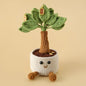 Crochet Knitted Potted Money Tree Plant – Handmade Style Décor Gift | Artificial Cute Mini Plant or Tree
