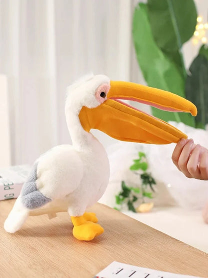 40cm Flamingo or 30cm Pelican Plush Toy – Soft Bird Stuffed Toys