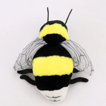 20-26cm Lifelike Bee Plush – Soft Honeybee Stuffed Soft Toy Insect Bug