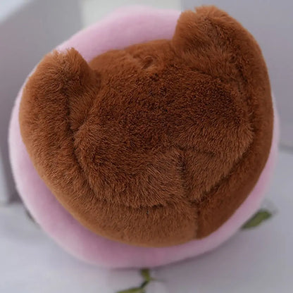 Capybara Plush Keychain with Swimming Swim Ring Float or Hoodie – Cute Mini Stuffed Animal Bag Charm