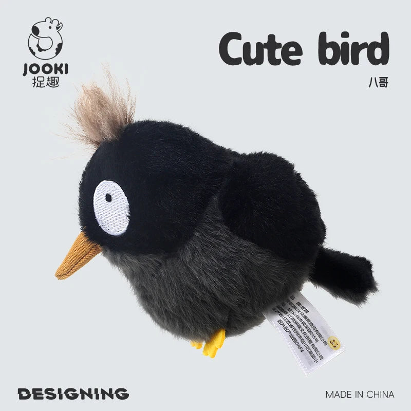 11cm Lifelike Mini Bird Plush Soft Toy – Kingfisher, Sparrow, Sunbird, Myna & More