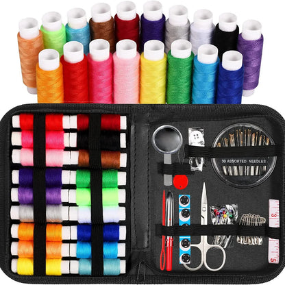 DIY Multi-Function Sewing Kit – Compact Sewing Box Set for Hand Quilting, Stitching & Repairs