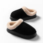 Women’s Men’s Unisex Slippers - Fluffy Thick EVA Sole Anti-Slip Indoor Slippers Warm for Winter Autumn