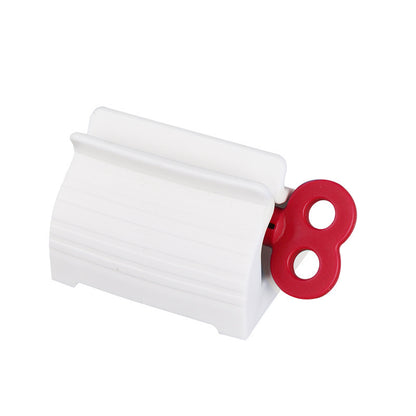 Toothpaste Tube Squeezer Gadget – Blue Red Green Roll-Up Tube Helper