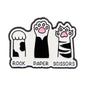 Rock Paper Scissors Funny Cute Cat Paw Enamel Brooch Lapel Pin Badge Novelty Gift