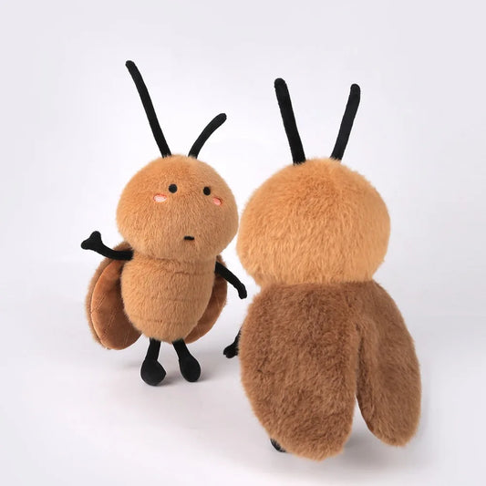 20cm Cartoon Cockroach Plush Soft Toy Bag Charm Keychain