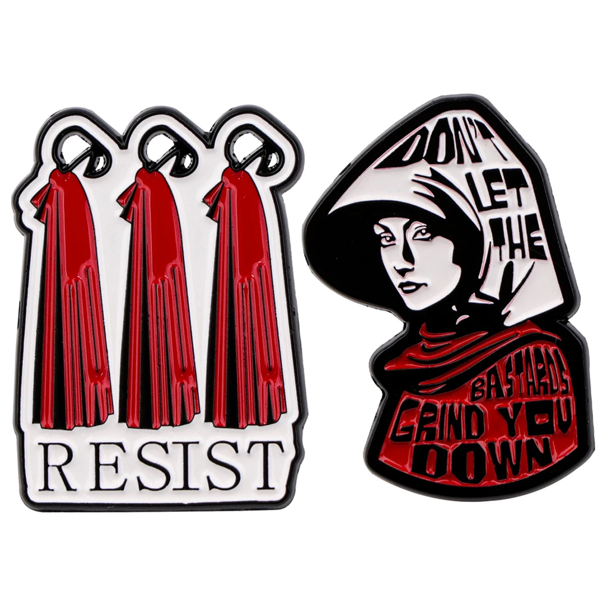 Women's Rights Feminism Feminist Enamel Pin Badge Handmaid Brooch Lapel Backpack Accessories