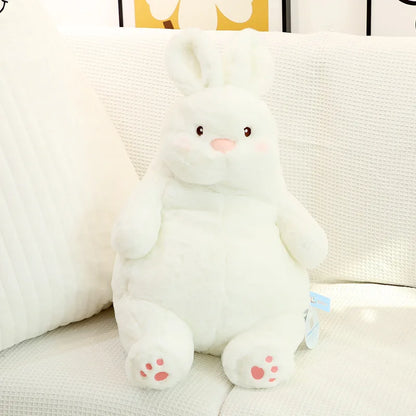 Giant Lazy Bunny Plush Toy – Soft White Rabbit Stuffed Animal in 35–80 cm Sizes