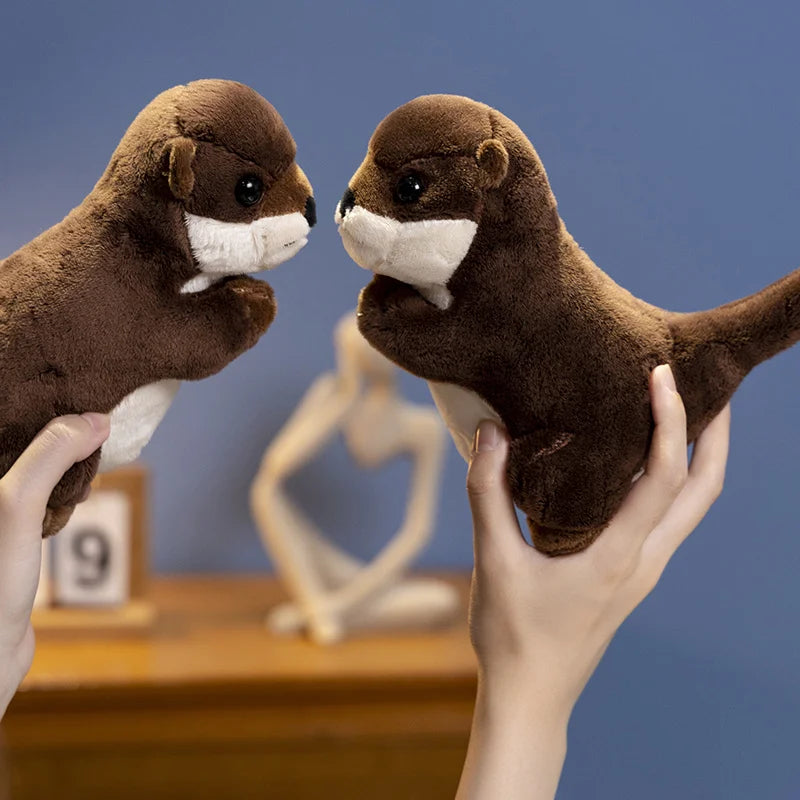 19cm Cute Brown Otter Plush Soft Toy